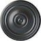 Ekena Millwork Reece Ceiling Medallion (Fits Canopies up to 6 3/4"), Hand-Painted Pewter, 21"OD x 1 1/4"P CM21REPES - alternate 1